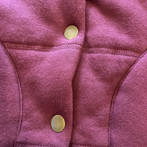 Thread & Supply Vest | Burgundy | Size: L - Picture 5 of 6